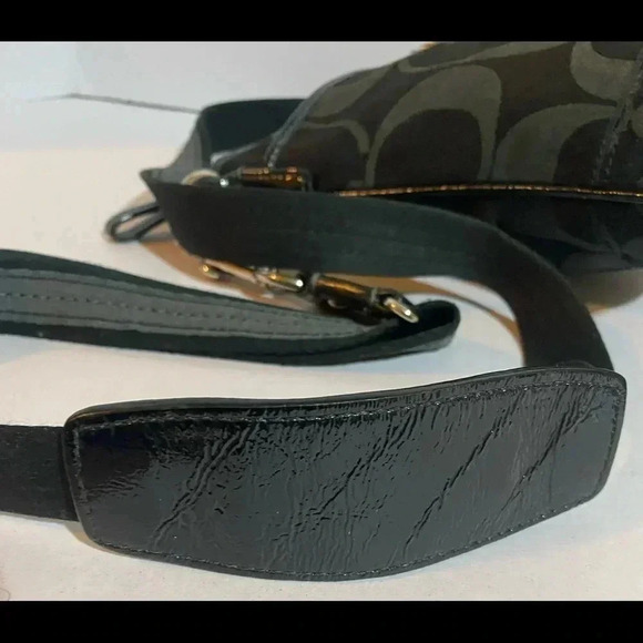 Coach  CC signature print canvas crossbody handbag - Picture 7 of 11